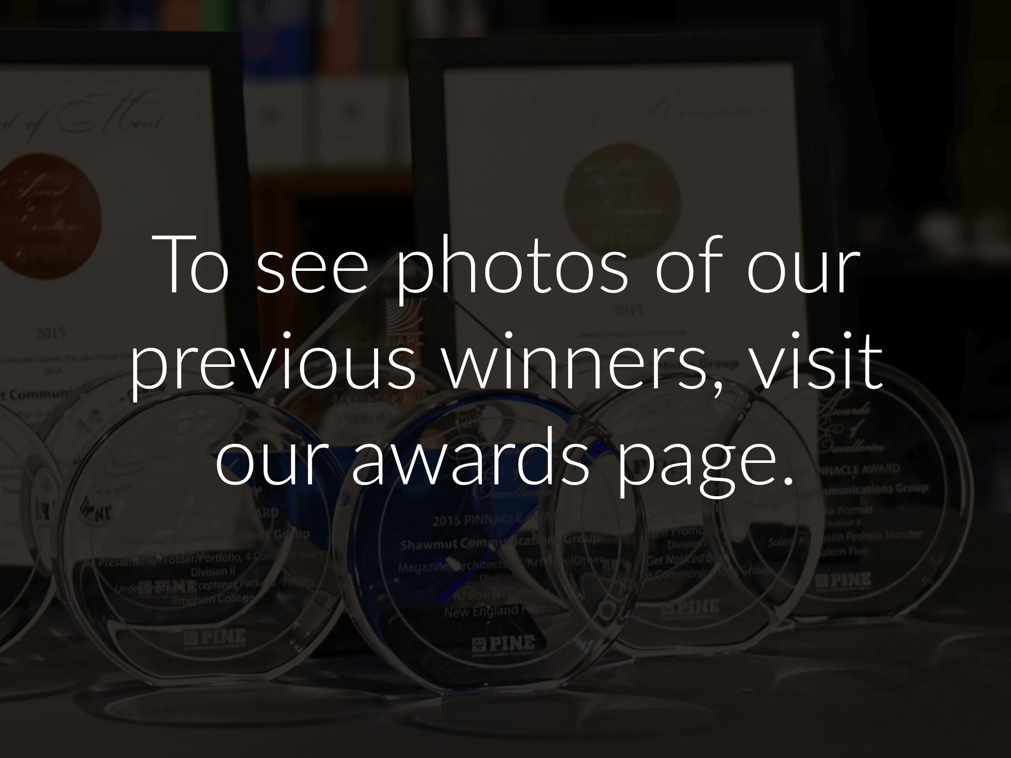 Shawmut and Other New England Printers Honored at PINE Awards 15 pine_2017_awardspg