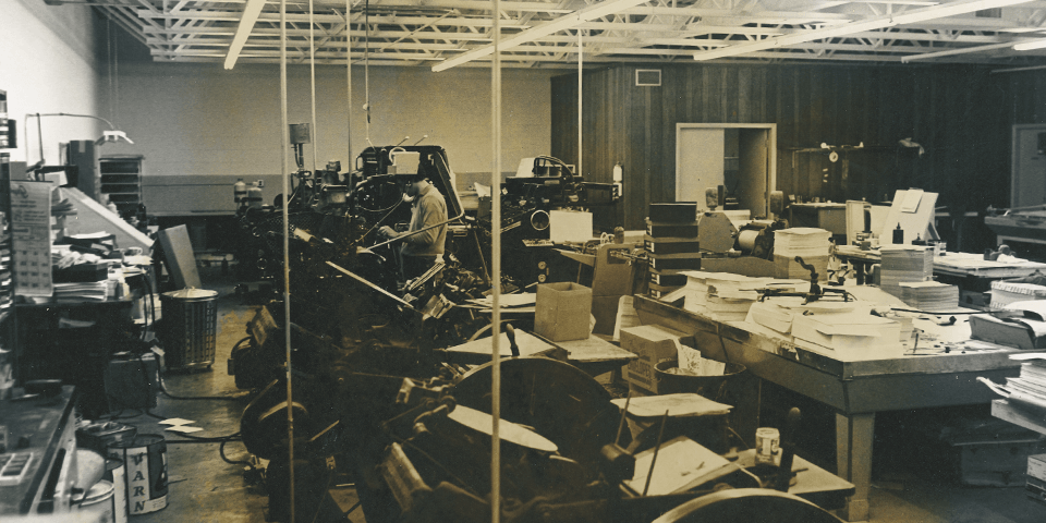 Shawmut Opens in Chelsea 1 shawmut's production facility in 70s