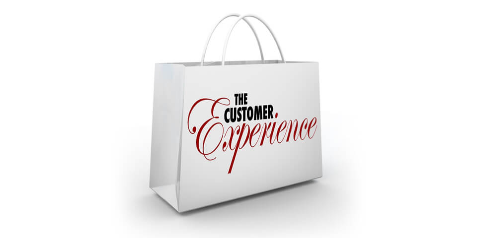 customer experience shopping bag