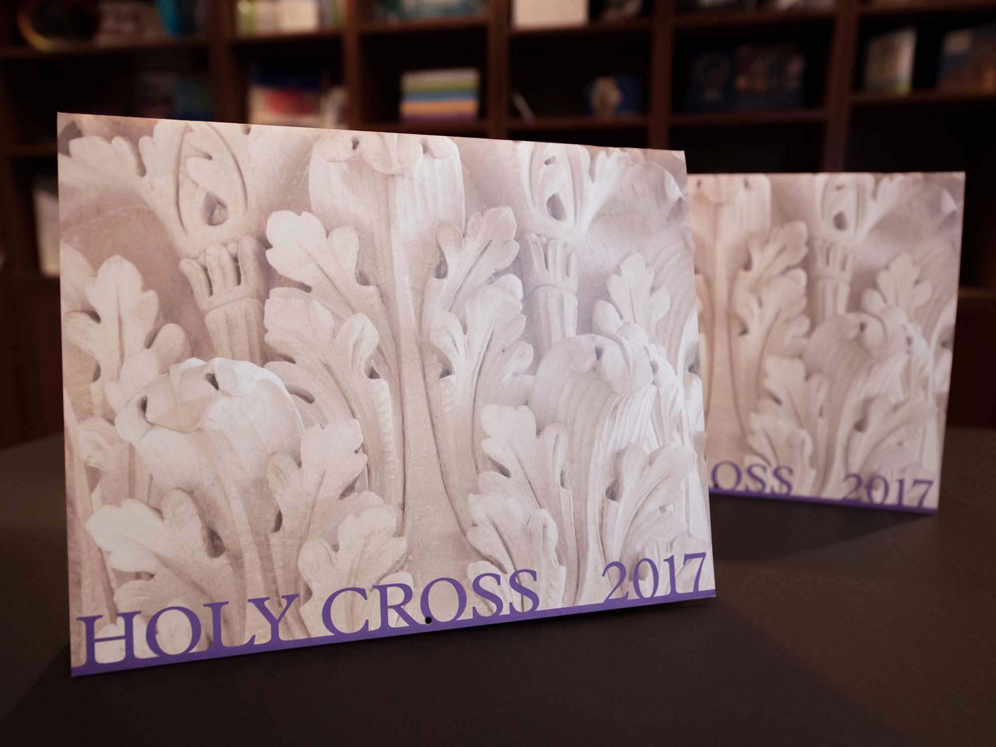 holy cross 2017 calendar mailer