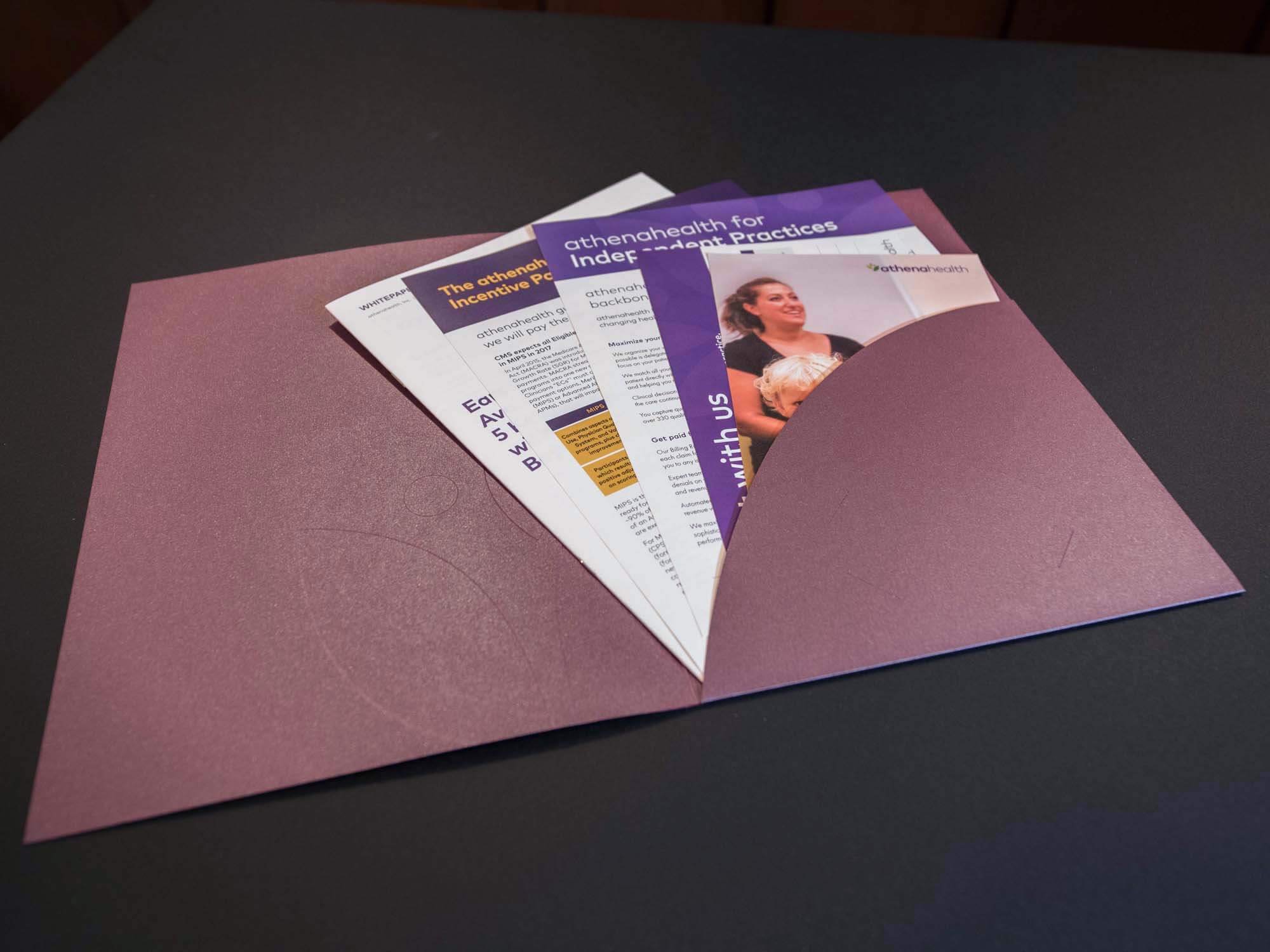 athenahealth pocket folder