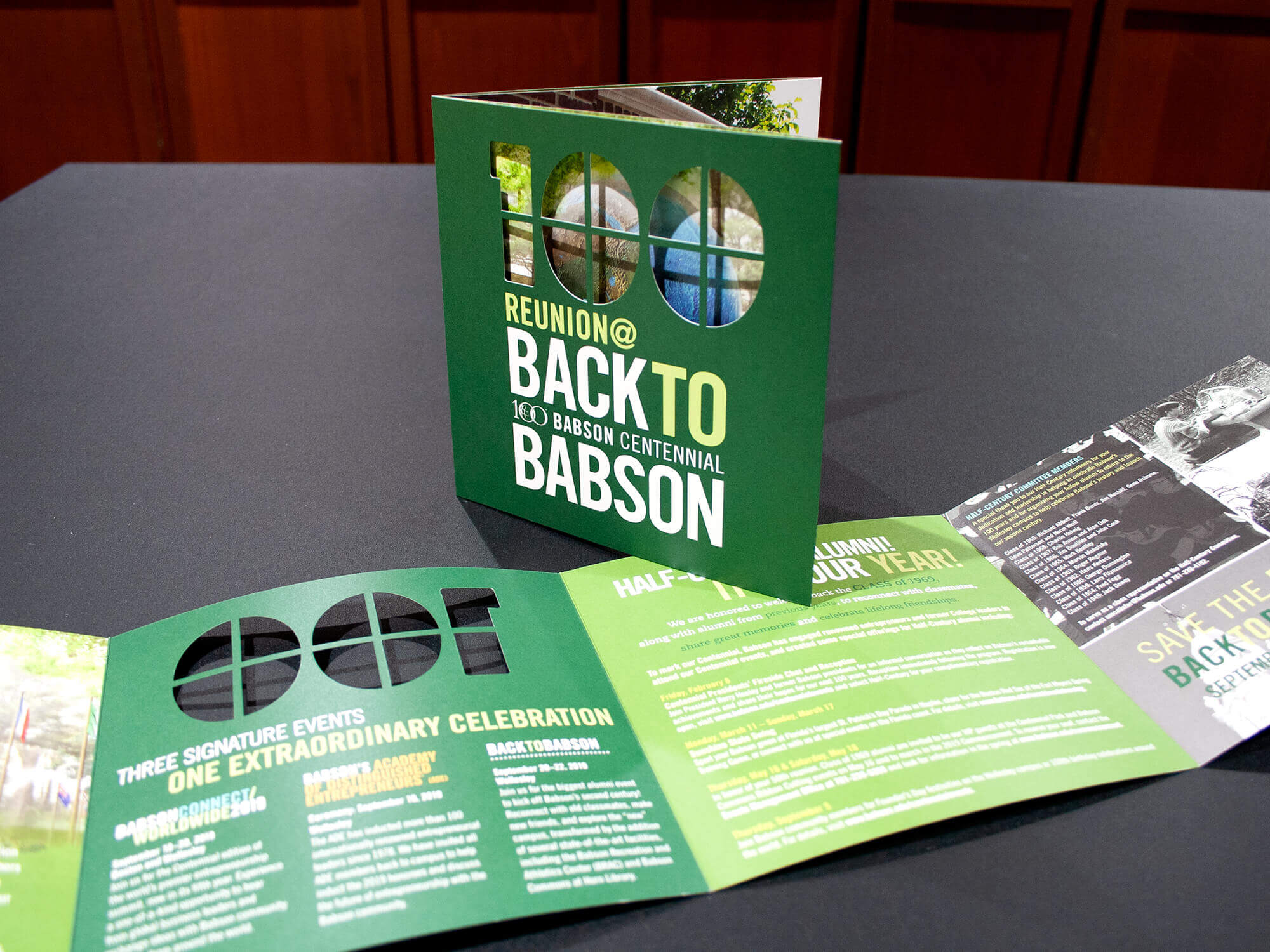 babson diecut mailer