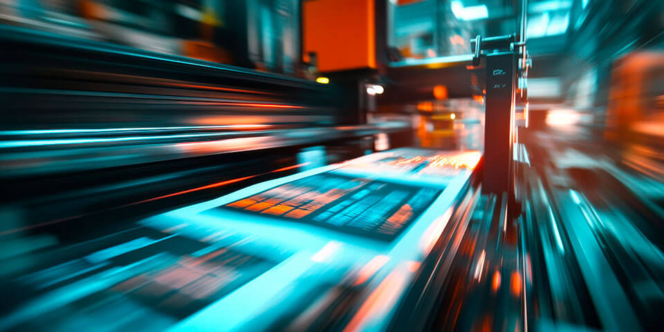 Direct mail printing